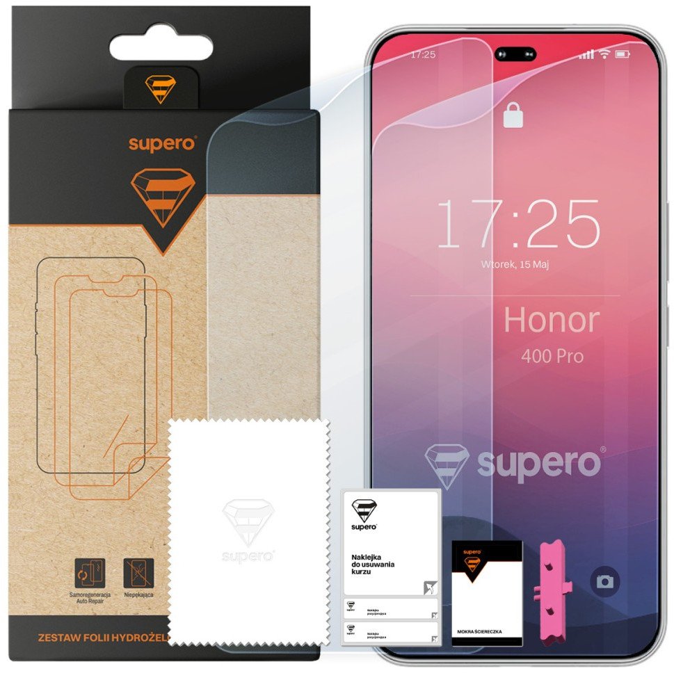 Folia hydrożelowa do Honor 400 Pro Supero, 2 sztuki