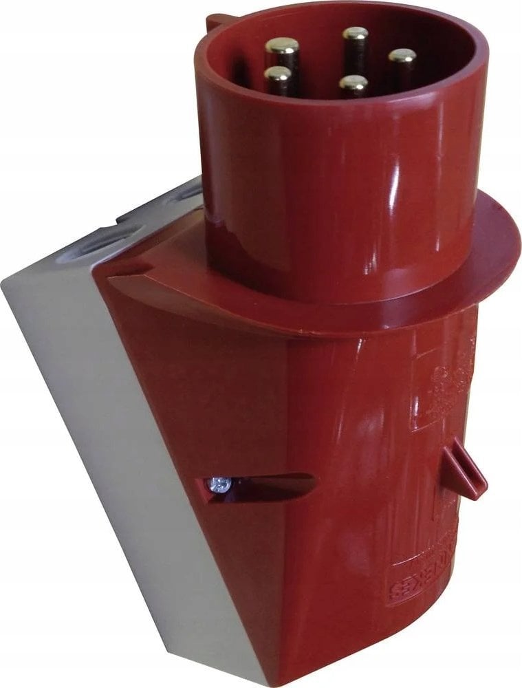 Mennekes 101200041 plug, 2 sockets CEE, 400 V, 50 - 60 Hz, 16 A, 5-pin, IP 44, 10 pack