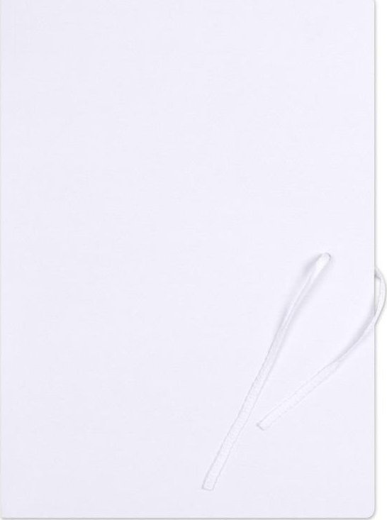 Teczka wiązana A4 biała