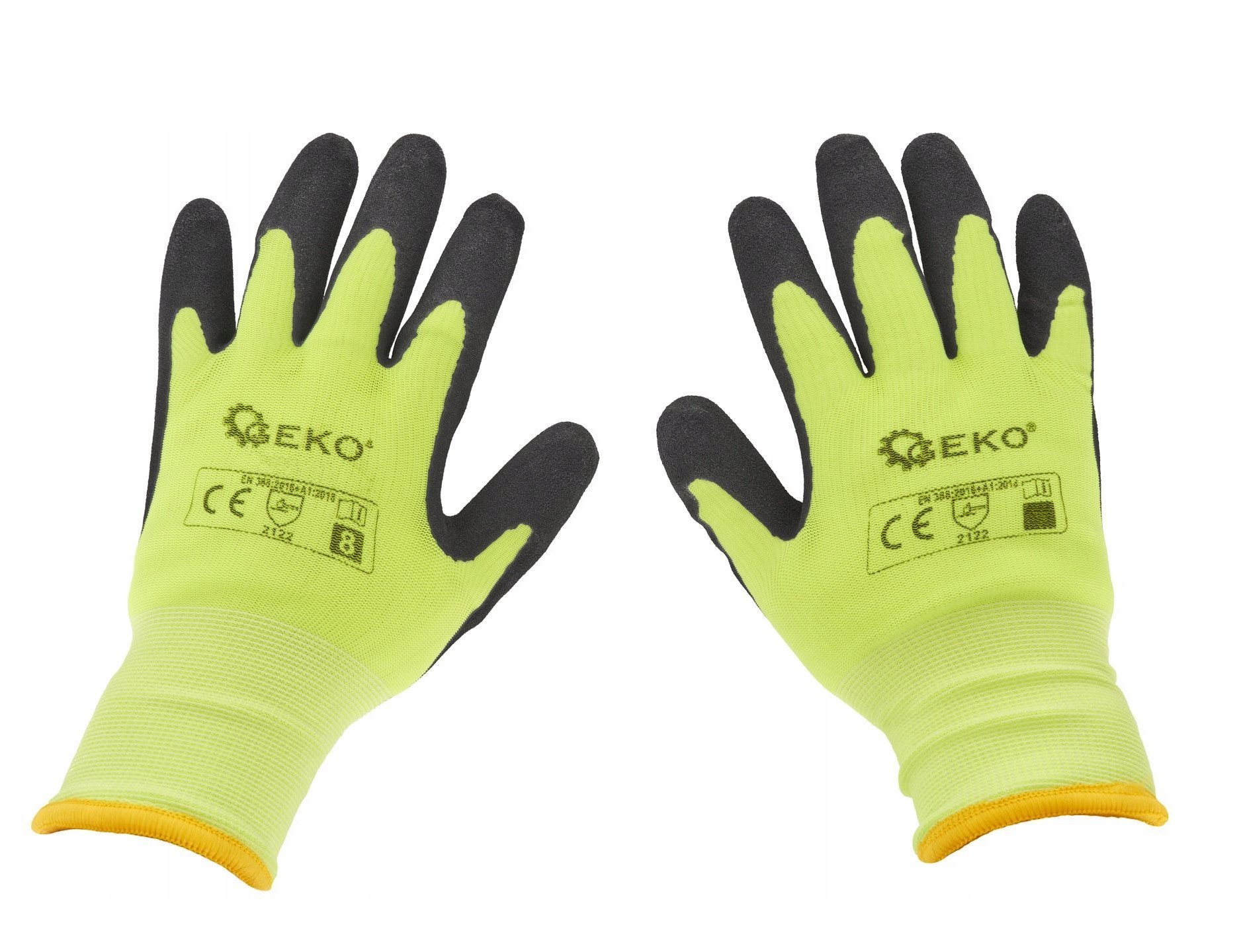 Rękawice robocze ocieplane zimowe fluorescencyjne r. 11 (12/120)