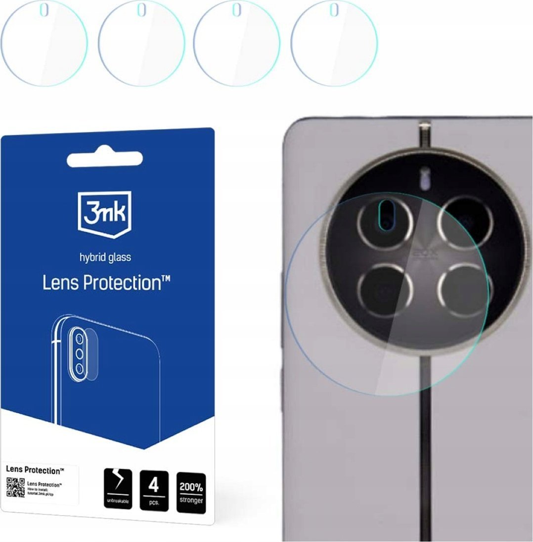 3MK 3MK Lens Protect Realme 12 Pro/12 Pro+ Ochrona na obiektyw aparatu 4szt