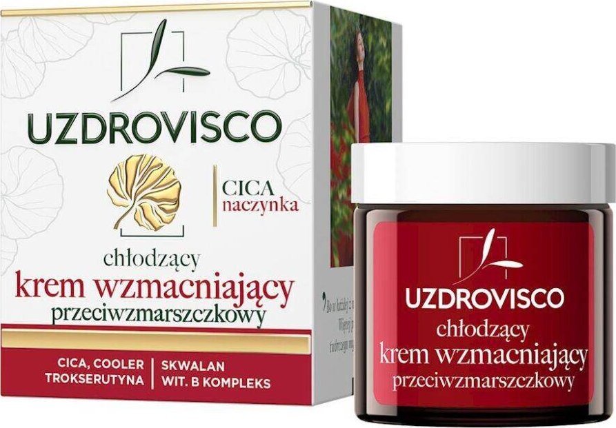 Uzdrovisco Cica Naczynka chłodzący krem wzmacniający i przeciwzmarszczkowy 50ml