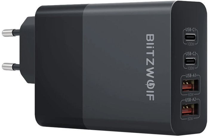 Ładowarka sieciowa BlitzWolf BW-S29 120W (czarna)