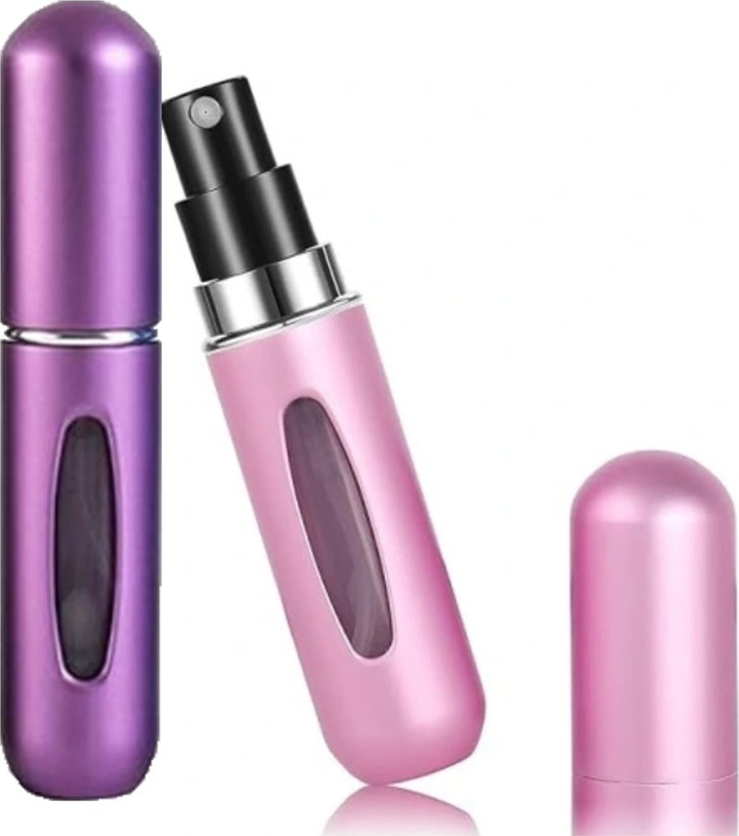 eCarla Zestaw 2szt. ATOMIZERÓW podróżnych na perfumy 5ML dozownik AK03