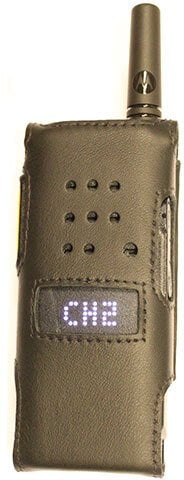 Language Lizard, LLC Skórzana torba z klipsem do paska dla Motorola SL1600