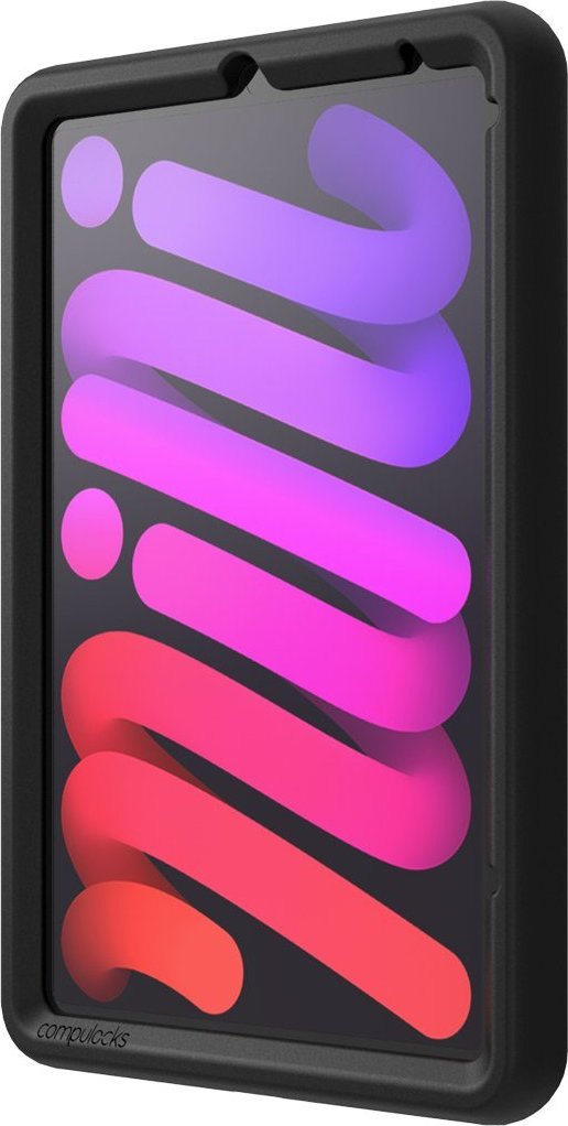 Pokrowiec Compulocks Compulocks Rugged Edge Case for iPad Mini 8.3" - Stossstange fur Tablet - widerstandsfahig - Gummi - Schwarz - fur Apple iPad min
