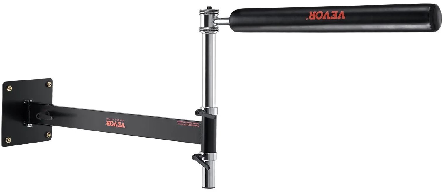 Tarcza bokserska ścienna obrotowa z rękawicami do treningu MMA i fitness