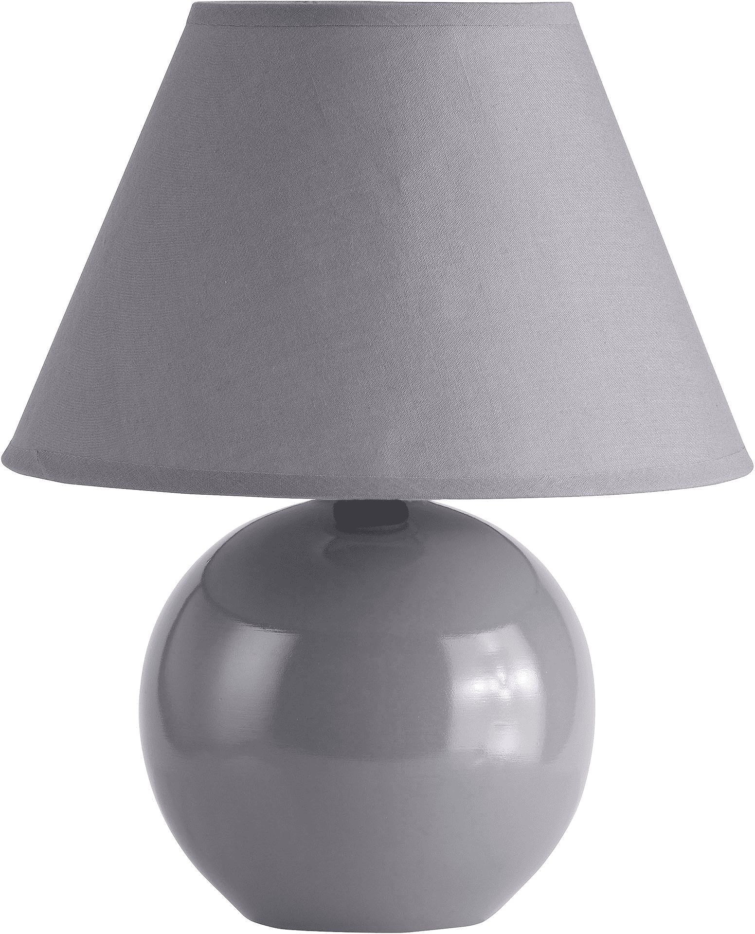 Lampa stołowa Brilliant Lampa na stół szara Brilliant Primo 61047/63