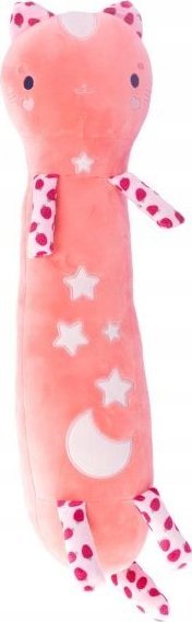 Nice Maskotka Momomi Kot świecący w ciemności ciemnoróżowy 60 cm