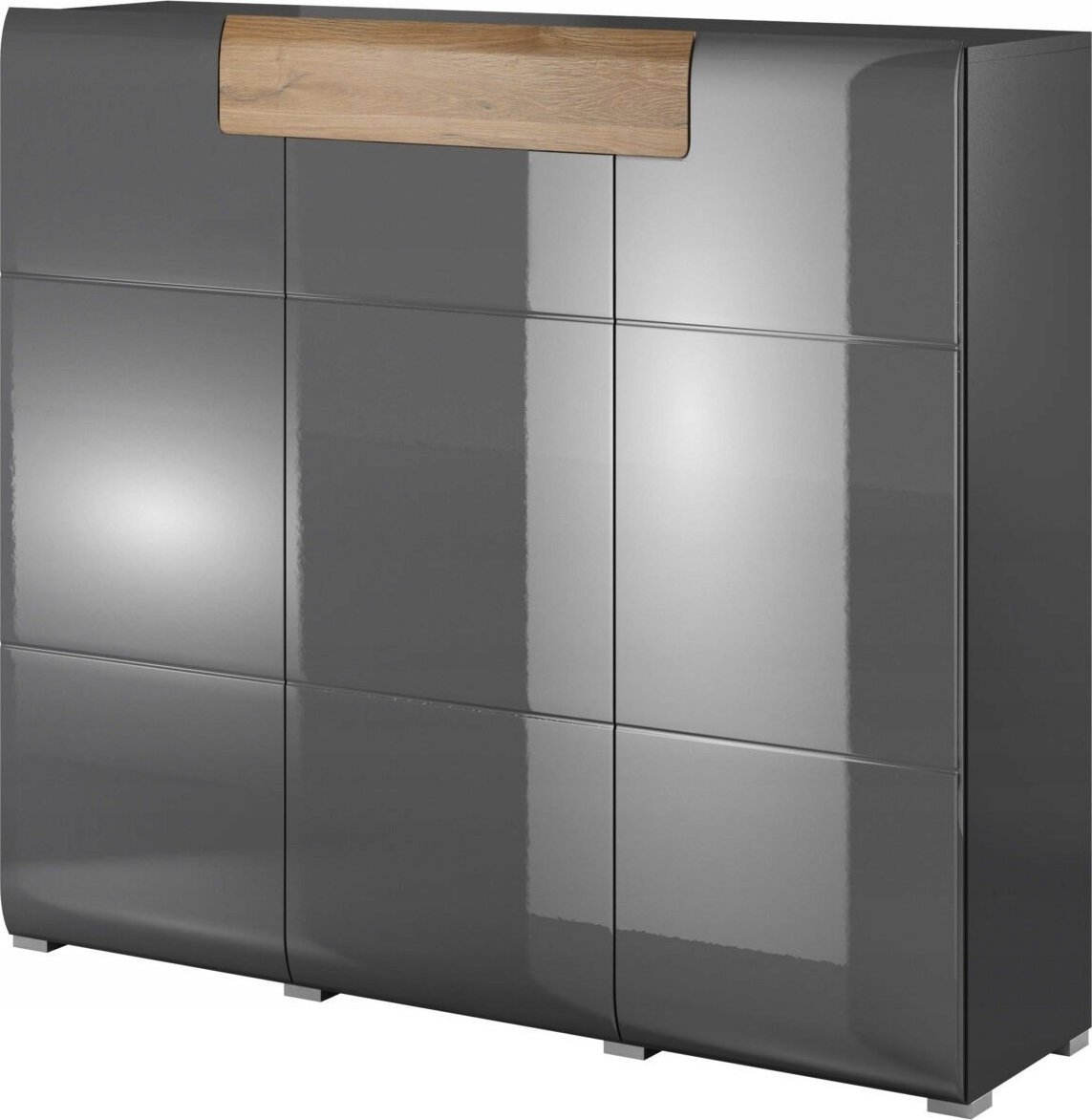 Helvetia Komoda Toledo 147 x 39 x 131cm antracyt