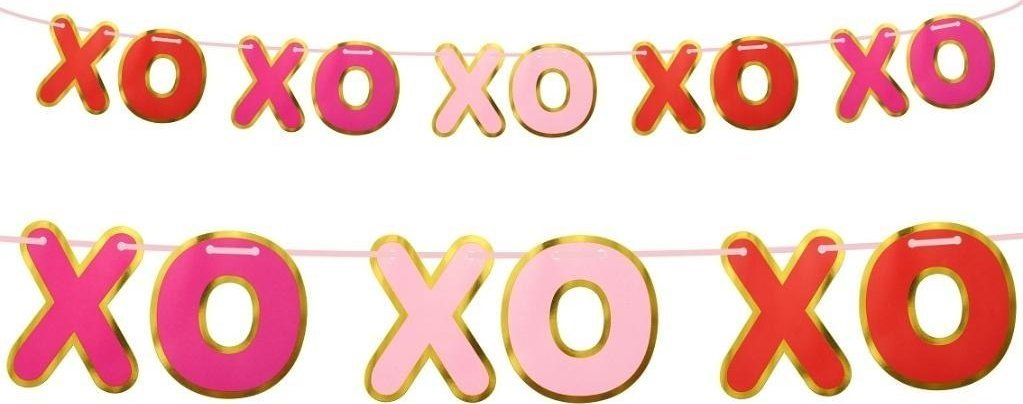 Girlanda papierowa XOXO 200cm