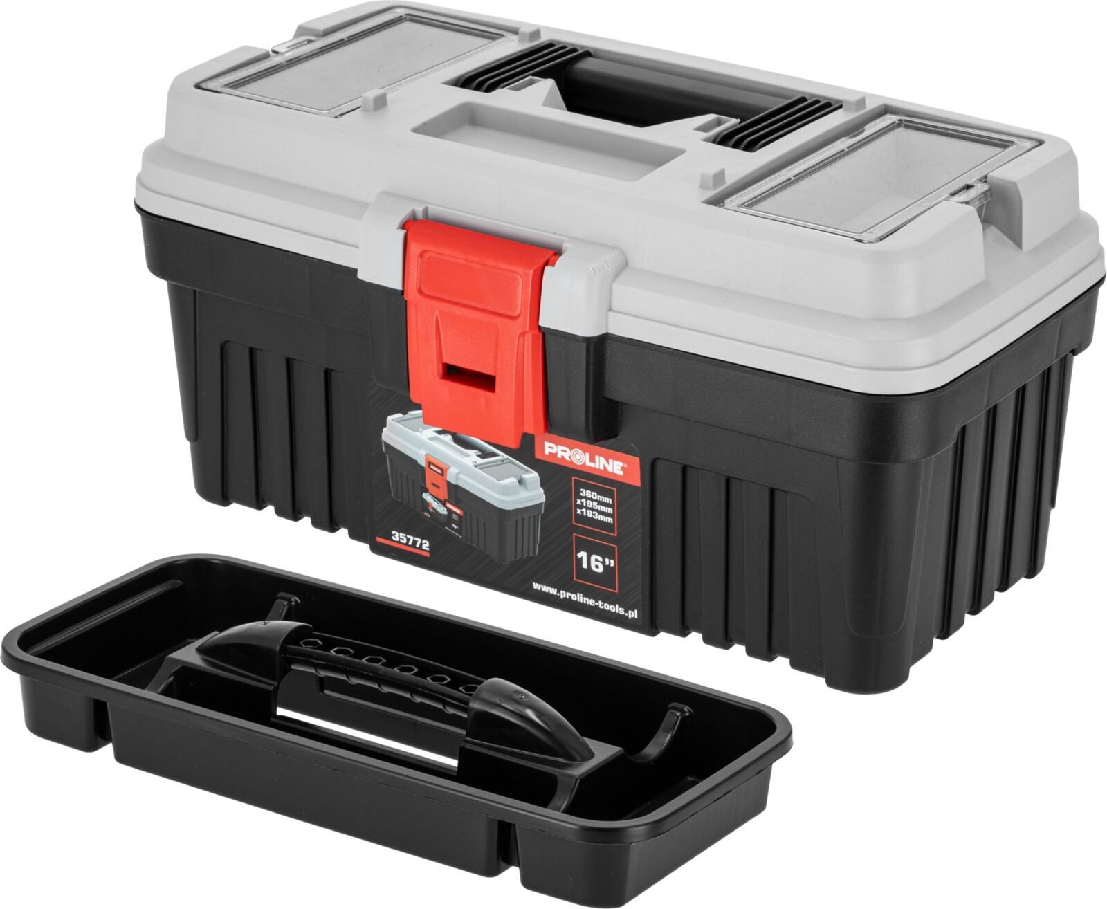 Pro-Line SKRZYNKA NARZ. Z KLAMRĄ, 360 X 195 X 183, PROLINE