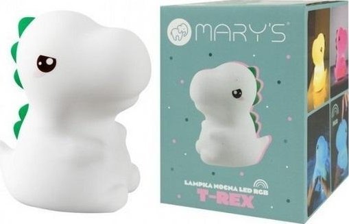 Lampka nocna LED RGB t-rex