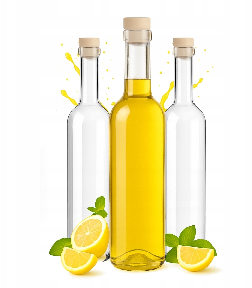 Bimberek 20X BUTELKA FUTURA 500 ml + korek wino nalewka alkohol wódka likier syrop