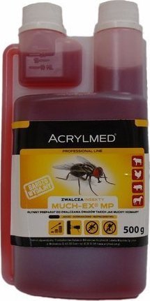 Acrylmed Muchex MP CZERWONY 0,5kg