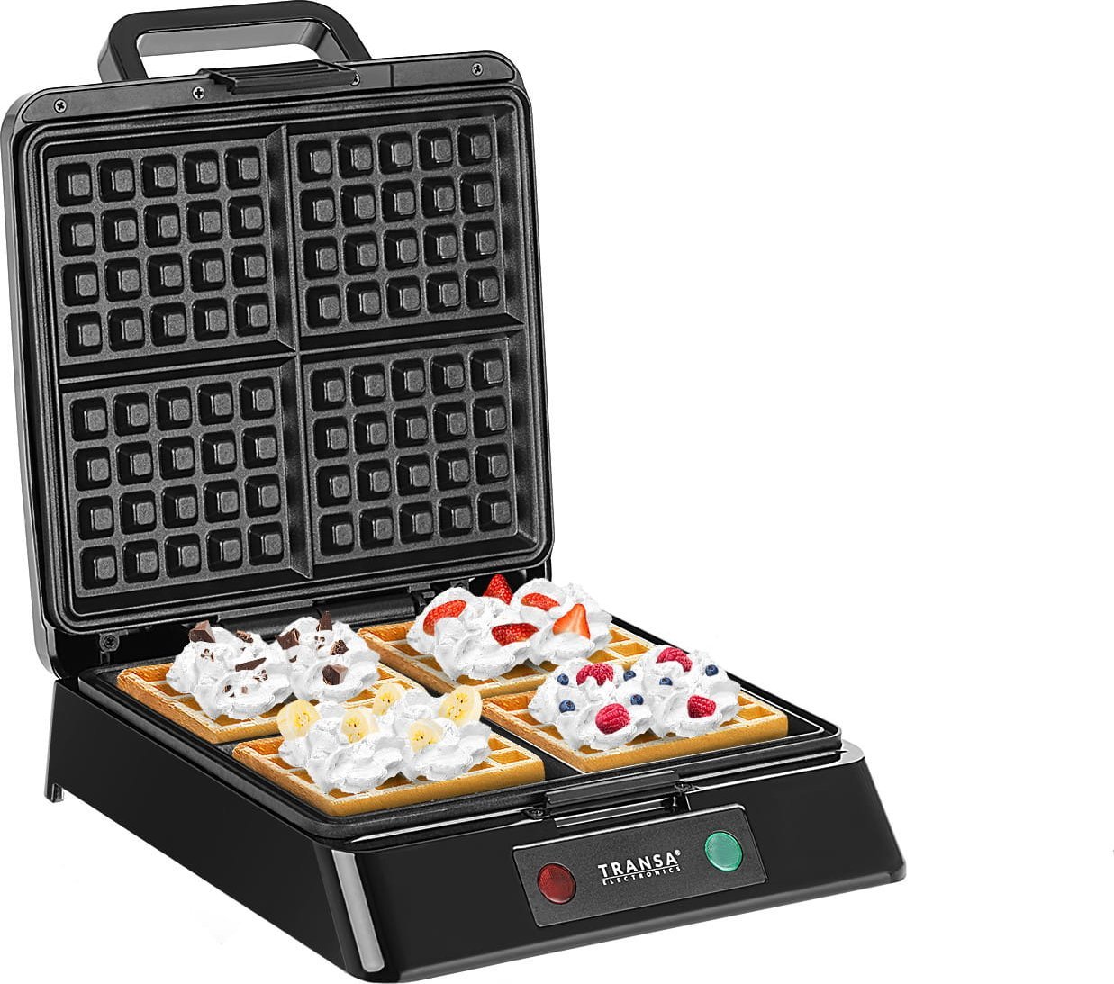 Gofrownica Transa Electronics Gofrownica na 4 gofry Four Waffles 1500W