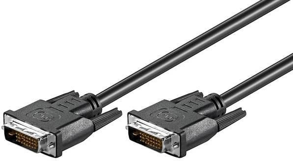 Microconnect MONCC05 kabel DVI 0,5 m DVI-D Czarny