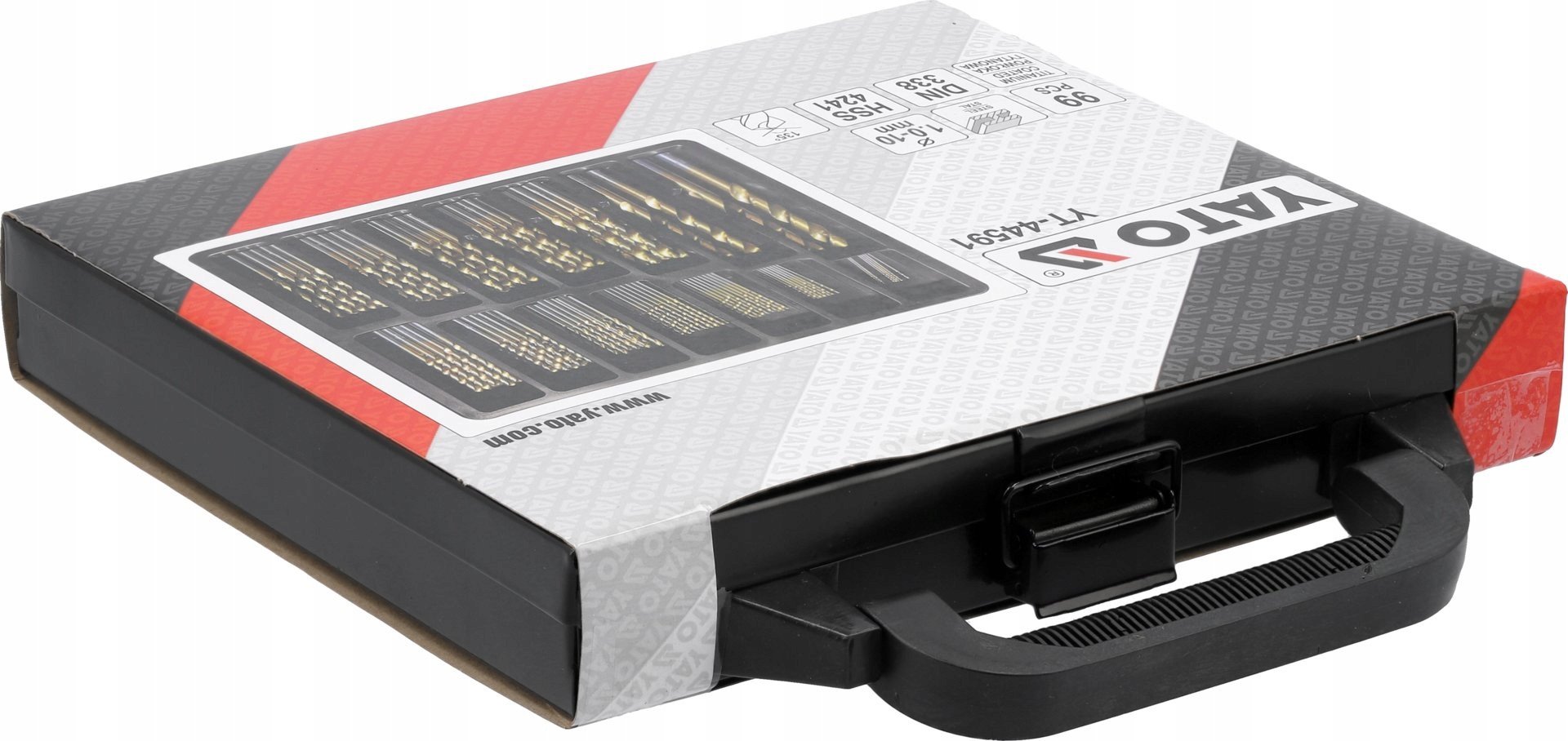 YATO ZESTAW WIERTEŁ DO METALU 1-10mm 99szt.