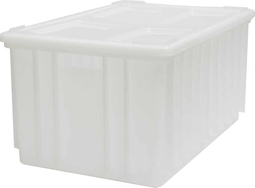 Artech Pojemnik magazynowy z pokrywą, wym. 60x40cm, kolor, atest na kontakt z żywnością (Kolor biały)