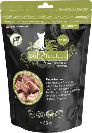 Catz Finefood Catz Finefood Purly Przysmak Dla Kota Serca Wołowe 35g