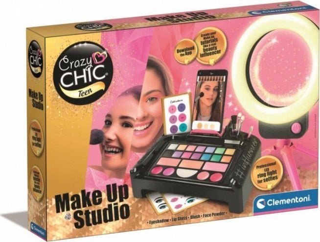 Clementoni Zestaw do makijażu Crazy Chic Studio MakeUp