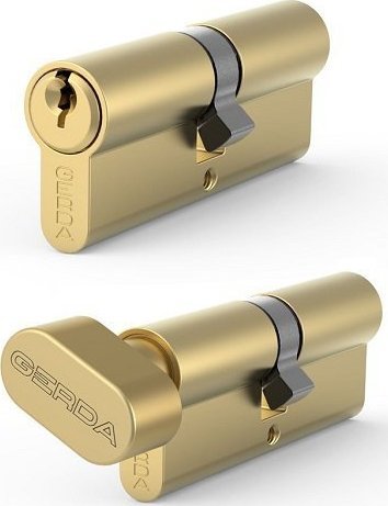 Gerda ZESTAW 2 WKŁADEK W SYSTEMIE 1-GO KLUCZA MOSIĄDZ WKE1 30/50 (1 SZT)