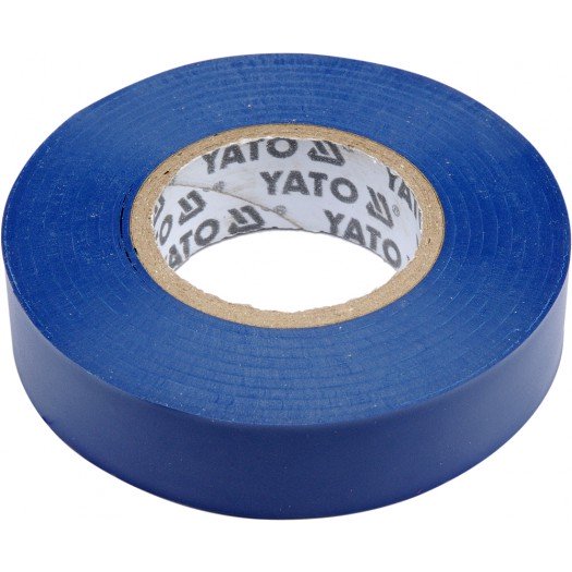 Yato Taśma elektroizolacyjna 15x0.13mm/20m PVC, izolacja-max 40kV /niebieska/ - YT-81591
