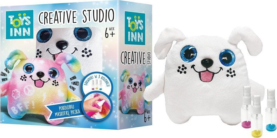 Maskotka do kolorowania Spray Day Piesek Stnux