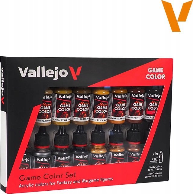 Vallejo Vallejo: 72.189 - Game Color - Leather & Metal (8x18 ml)