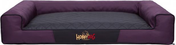 Hobbydog L (R1) Victoria Fioletowy Z Czarnym Materacem