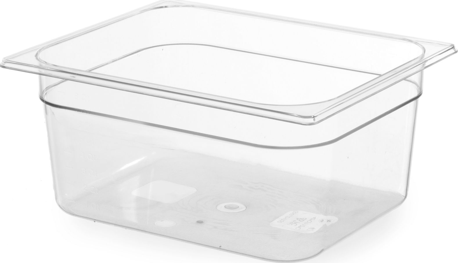 Hendi Pojemnik GN przeźroczysty z poliwęglanu GN 1/2 wys. 150 mm - Hendi 861417 Pojemnik GN przeźroczysty z poliwęglanu GN 1/2 wys. 150 mm - Hendi 861