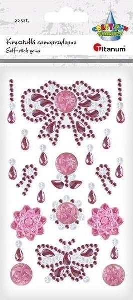 Kryształki samoprzylepne 22szt