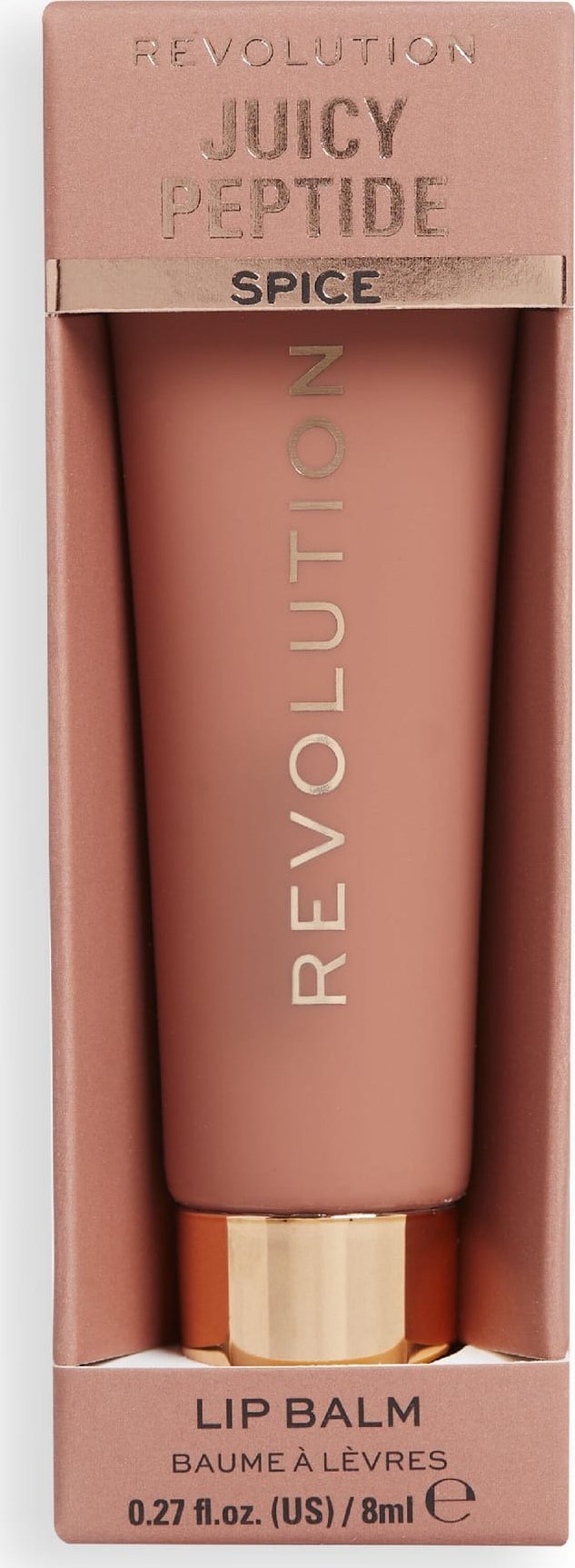 MAKE UP REVOLUTION REVOLUTION Juicy Peptide Balsam-błyszczyk do ust Spice 8 ml