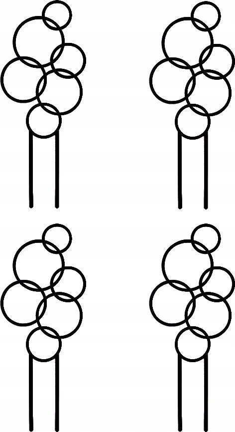 Podpórka do roślin Drabinka Pergola na kwiaty x4