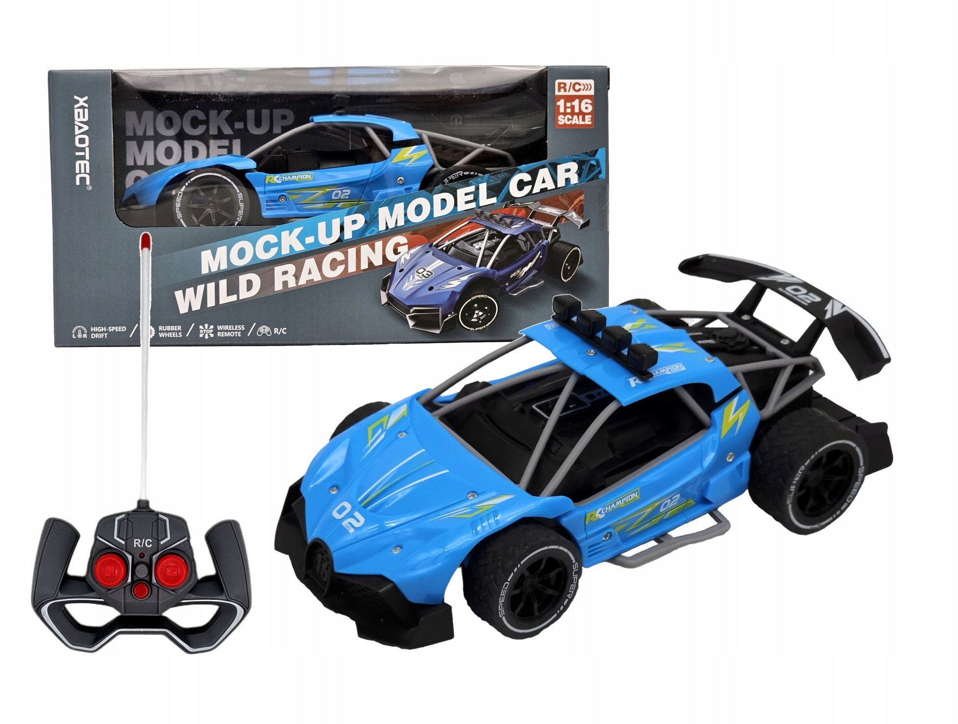 Auto samochód sterowany radiem Wild Racing 3