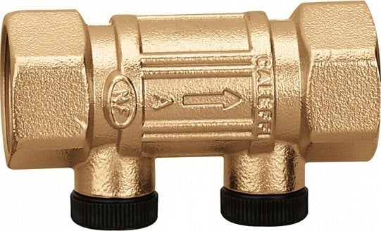 Caleffi Zawór zwrotny antyskażeniowy typu EA z możliwością nadzoru. Przyłącza GW 1 1/4