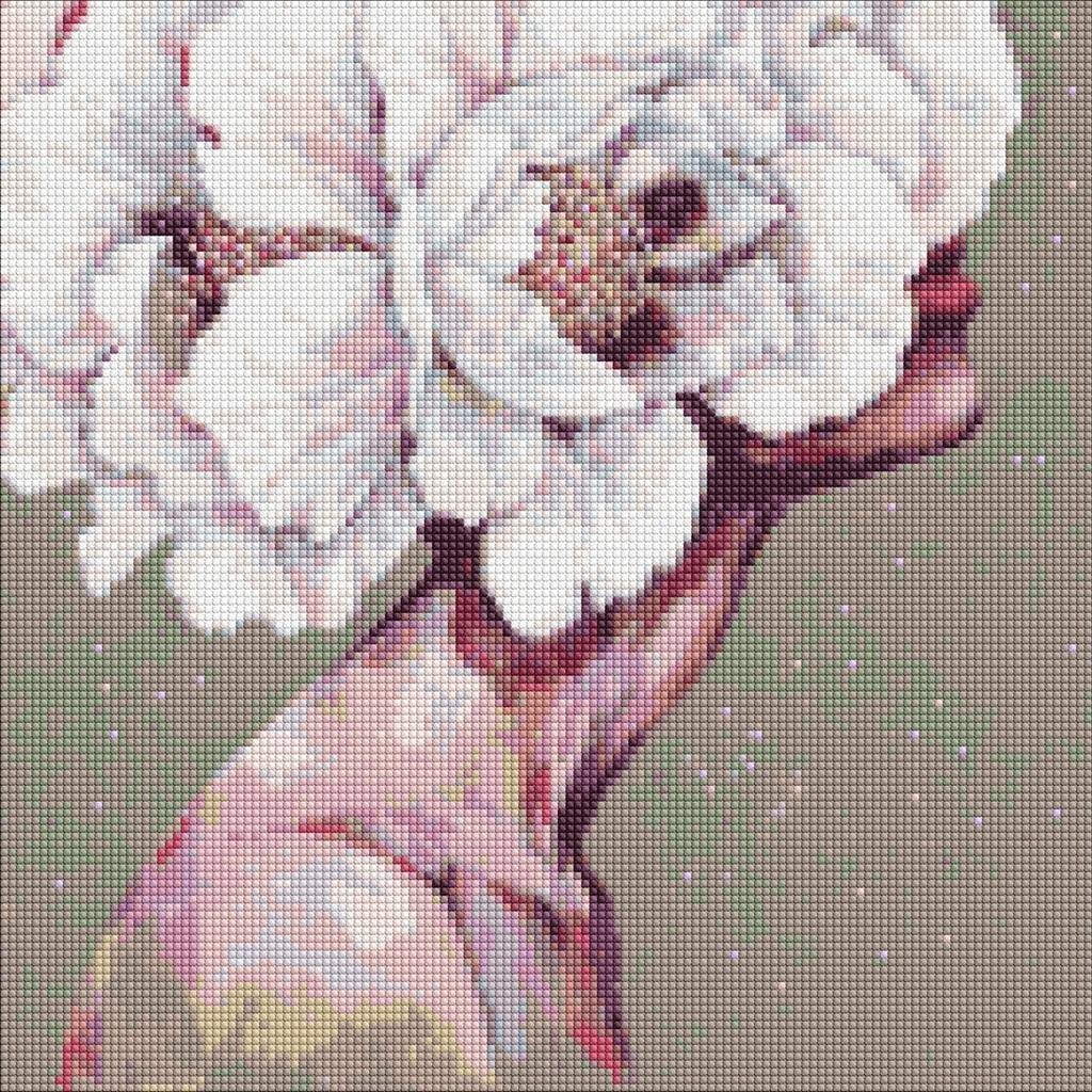 Diamentowa mozaika - Wytworna dziewczyna 40x40cm