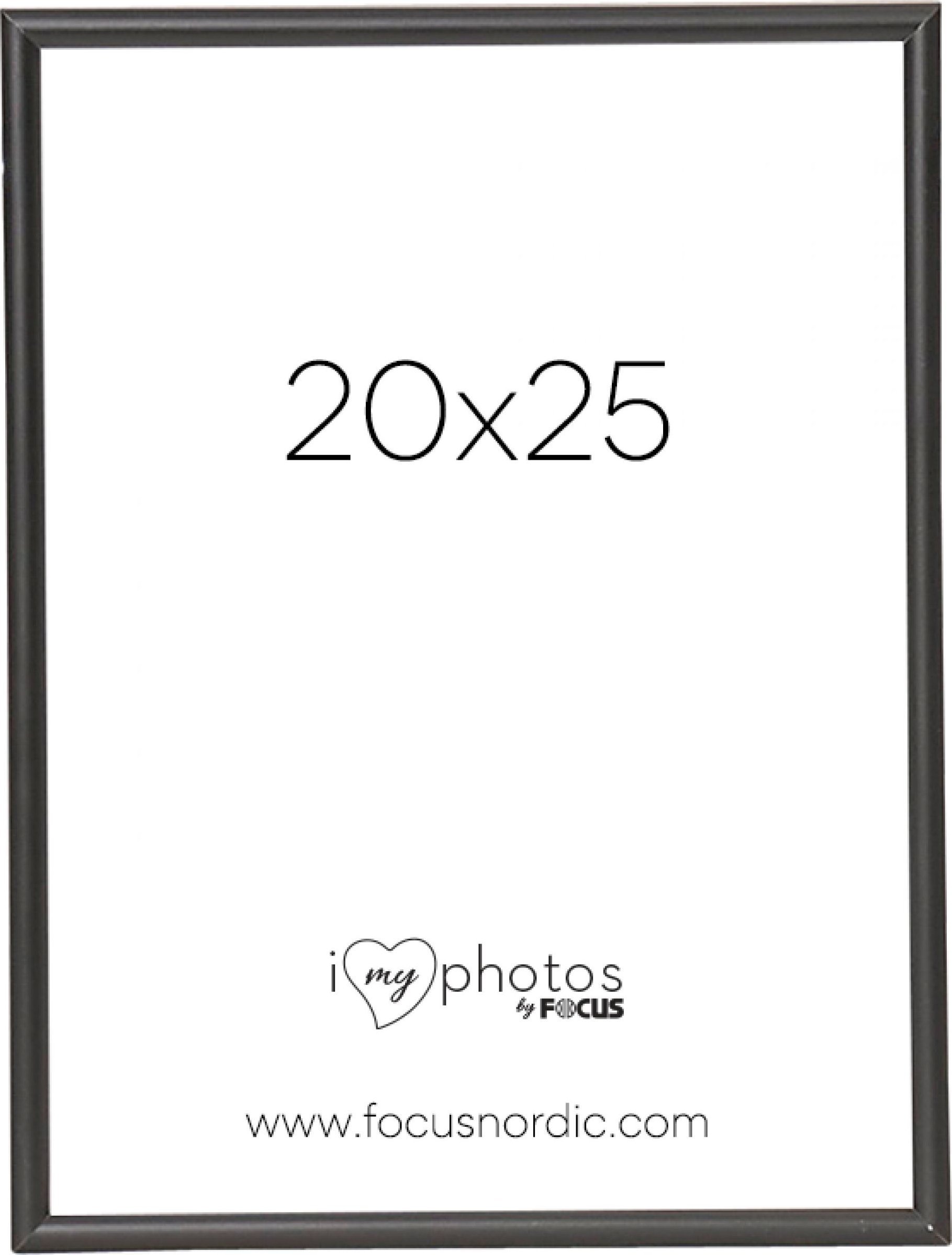 Ramka Focus Focus Can-Can Aluminium Black 20x25