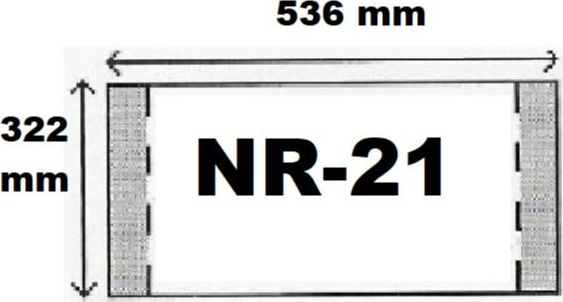 Narnia Okładka na atlas regulowana nr 21 (25szt) NARNIA