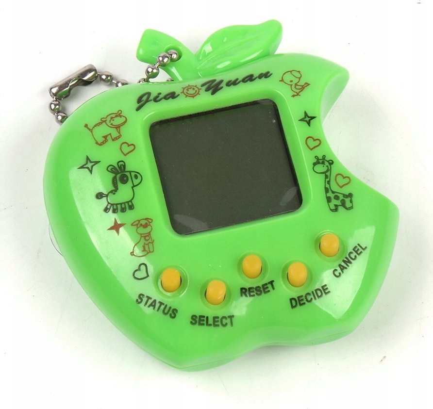 Zabawka Tamagotchi elektroniczna gra jabłko zielone