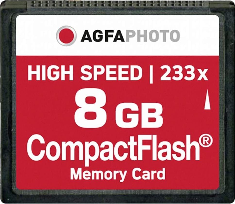 Karta AgfaPhoto Compact Flash 8 GB (10433)
