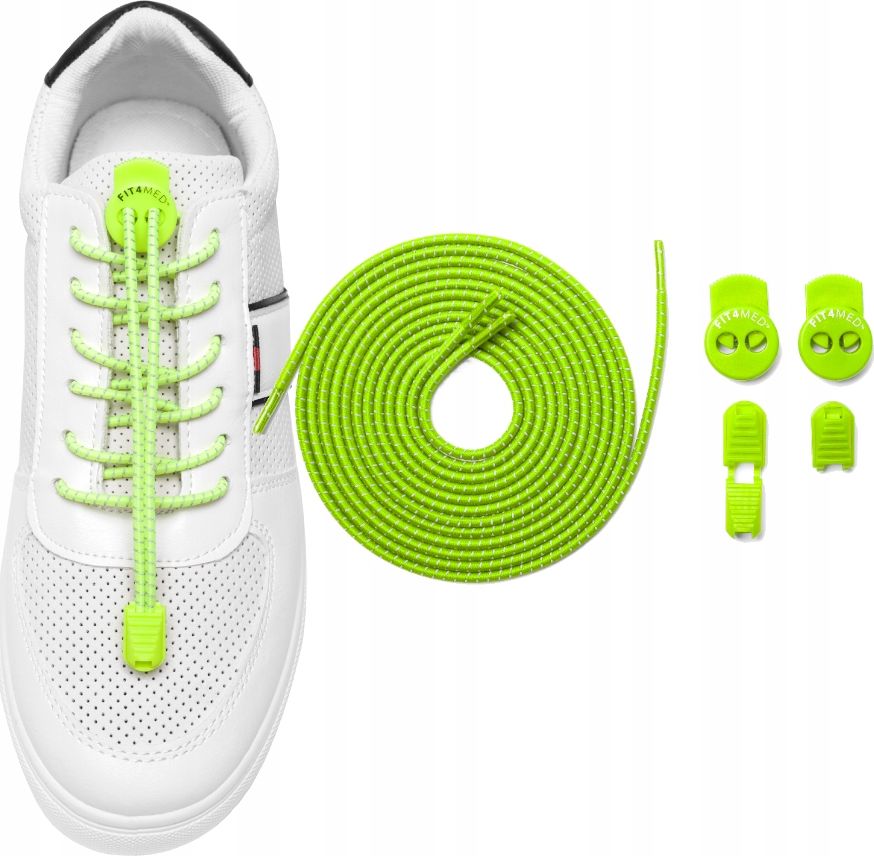 Fit4Med Sznurówki Sznurowadła Elastyczne Buty Dla Biegaczy