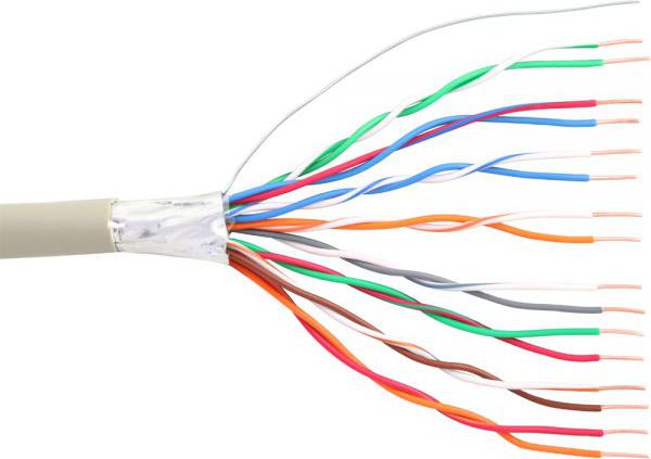 InLine Kabel Telefoniczny 16 żył, 8x2x06mm, ekranowany, 25m (69978C)
