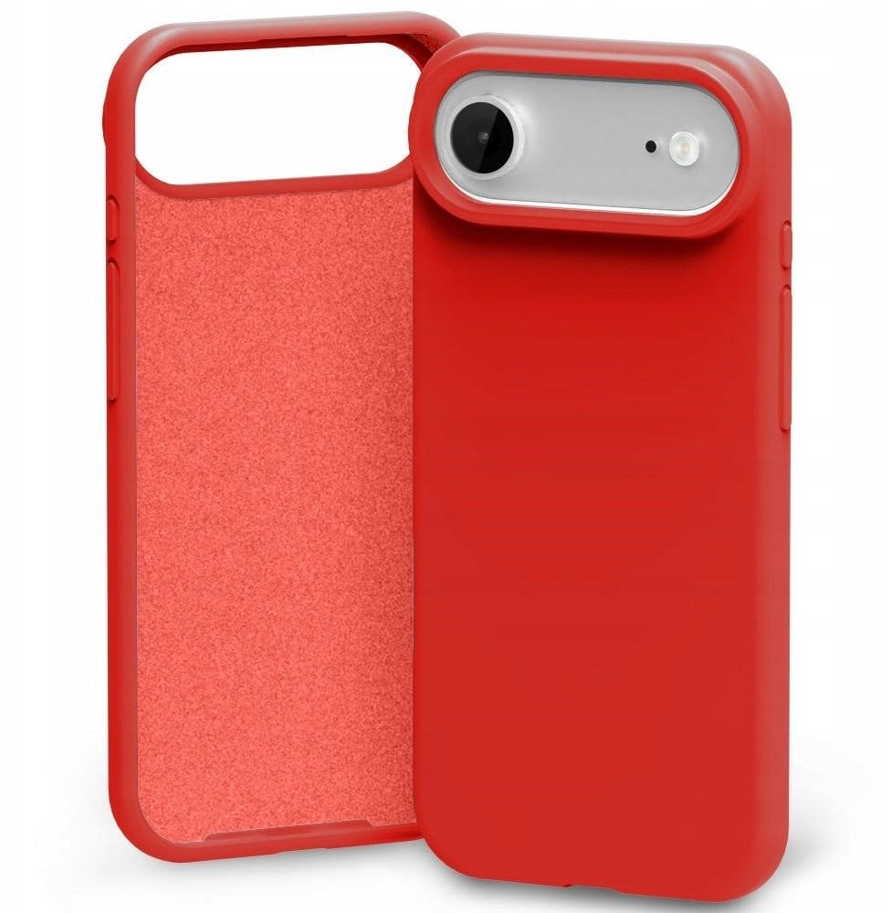 Etui Mercury Silicone do iPhone 17 Air czerwony