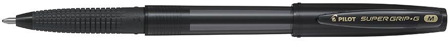 Pilot Długopis ze skuwką Super Grip, czarny (PIBPS-GG-F-B)
