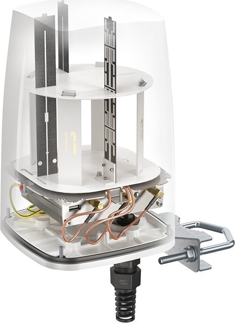 Antena QuWireless QuWireless QuSpot AX10S | Antena Wi-Fi + Bluetooth | dla Teltonika RUTX10