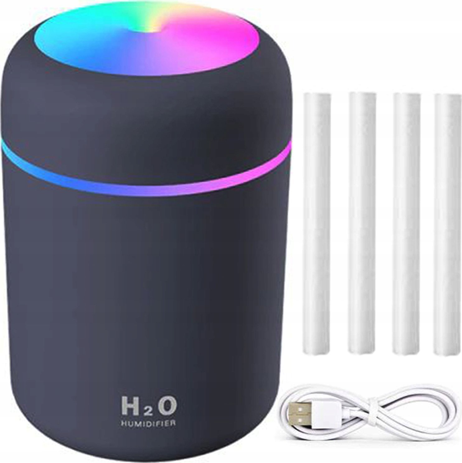 MINI NAWILŻACZ POWIETRZA USB SZARY J-001