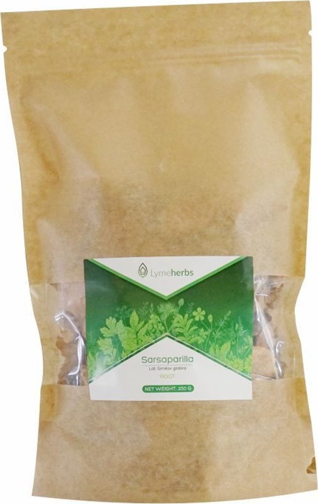Lymeherbs Sarsaparilla (Smilax) korzeń cięty (250g)