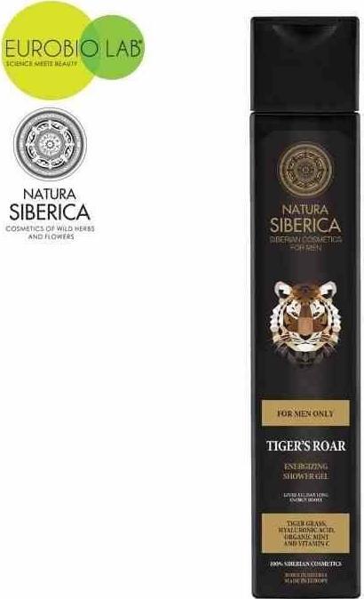 NATURA SIBERICA FOR MEN Naturalny, energetyzujący żel pod prysznic Ryk Tygrysa, 250ml - Natura Siberica Men