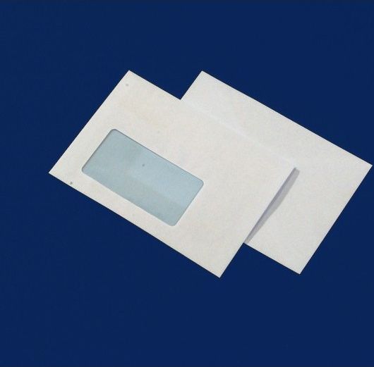 Herlitz KOPERTY C4 SK (SAMOKLEJĄCE) OKNO LEWE GÓRA BIAŁE 250 SZT.